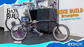 BIKE BUILD BROMPTON FT BERKAH JAYA BIKE