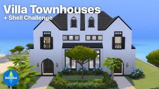 Villa Townhouses  The Sims 4 Speed Build