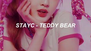 STAYC 스테이씨 - Teddy Bear Easy Lyrics