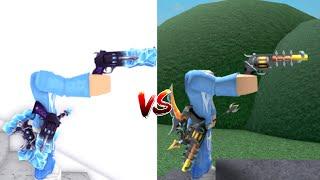 CHRISTMAS WEAPONS VS HALLOWEEN WEAPONS IN MM2 Murder Mystery 2