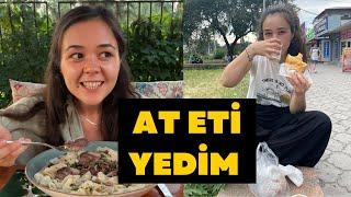 Kırgızistan’da AT ETİ ve SOKAK YEMEKLERİ