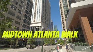 Atlanta Walk  Tech Square to Midtown via W Peachtree St  October 2023