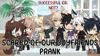 SCARED OF OUR BOYFRIENDS PRANK  Revenge prank on boys  Gacha life