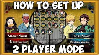 Demon Slayer Hinokami Chronicles - How to set up 2 Player Mode Offline Multiplayer 2Players Tutorial