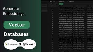Vector Databases and Embeddings w Langchain - Build a Summarization Tool