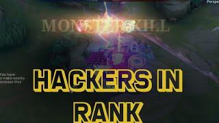 HACKERS in RANK Please Report Them Mobile legends Gameplay #rank #hackerexposed #hackers