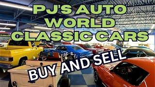 PJ’S AUTO WORLD OF CLASSIC CARS BUY AND SELL