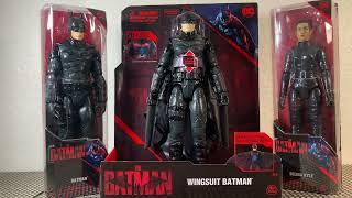 The Batman Spin Master Movie Collection 12” Figure Review  Batman Wingsuit Batman Selina Kyle DC2022