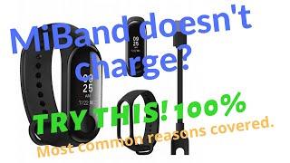 Mi Band doesnt charge? Try these tips to fix it Works every time