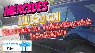 ML 320 CDI mit Ruckeln im Teillastbereich Drehmomentwandler oder doch etwas anderes???