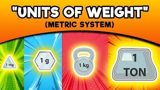 Units of Measurement Weight  Math Nursery Rhyme & Kid Measurement Song