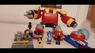 LEGO Sonic Versus Dr. Eggmans Death Egg Robot Set REVIEW #76993