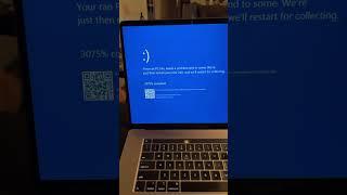 endless Windows update #computervirus