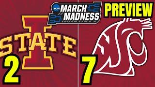 Iowa State vs. Washington State Preview and Best Bet - 2024 NCAA Tournament Predictions