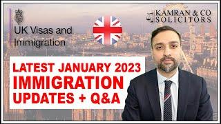 Latest January 2023 UK Immigration Updates + Q&A