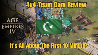 AOE 4 Team Games Replay Review -Ottoman