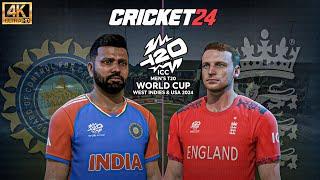 Semi Final  - India vs England - T20 World Cup 2024 - Cricket 24 #6