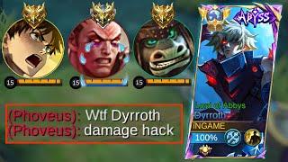 DYRROTH GUIDE OP BUILD TO BEAT META HERO IN EXP LANE BEST DAMAGE BUILD 2024