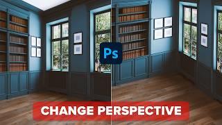 How to Change The Perspective of ANYTHING In Photoshop Complete Guide