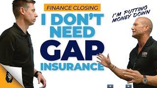 ProFinance Training  I Dont Need GAP Insurance  Andy Elliott