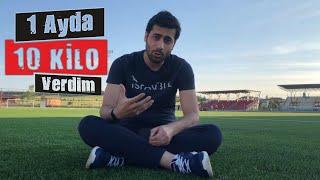 1 AYDA 10 KİLO VERDİM