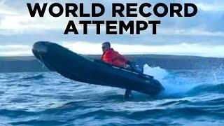 Smallest Inflatable Boat to Cross the Irish Sea  World Record Attempt