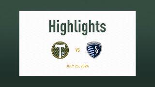 HIGHLIGHTS  Timbers2 vs. Sporting KC II  July 25 2024