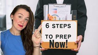 HOW TO PREP for a RECESSION and layoffs  6 STEPS TO DO NOW to protect YOU & YOUR JOB against layoff