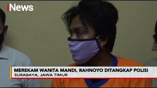 Nekat Rekam Tetangga Mandi Bapak 2 Anak di Surabaya Ditangkap Polisi- Police Line 0710