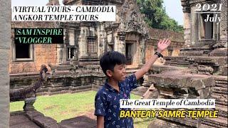 Banteay SamRe Temple Virtual Tours  Angkor Temple Virtual Tours  Amazing Temples of Cambodia