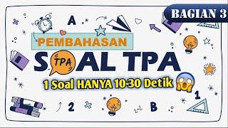 Soal TPA dan Pembahasannya 2021  Trik Cepat Tes Potensi Akademik Numerik