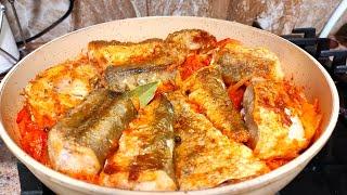 РЫБА ХЕК - Вот как надо готовить Это один из Лучших и Вкусных рецептов приготовления рыбы