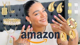 BEST AMAZON JEWELRY HAUL 2023  STAINLESS STEEL + TARNISH FREE JEWELRY  Laksmy A Sanchez