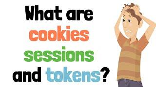 Difference between cookies session and tokens
