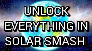 ALL SECRET PLANETS  SECRET ACHIEVEMENTS and WEAPON VARIANTS in Solar Smash