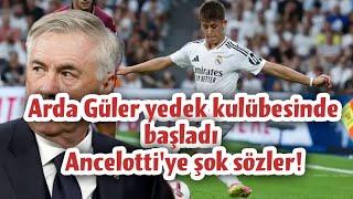   Arda Güler yedek kulübesinde başladı Real Madrid karıştı Ancelottiye şok sözler #realmadrid