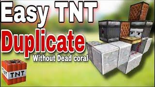 Super EASY Minecraft 1.19 TNT DUPLICATE  DUPLICATION  DUPER Tutorial  Without use dead coral fan