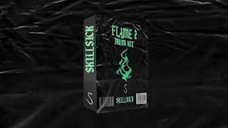 Free Trapsoul R&B Drum Kit FLAME 2 By SKILLSICK  Best drum kit 2024 Bryson tiller SZA 6lack