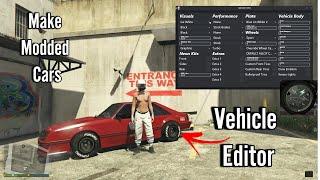 HOW TO DOWNLOAD AND USE XDEV CAR EDITOR IN GTA NO MERGING