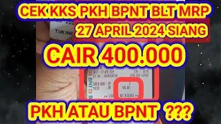 LIVECEK SALDO KKS PKH BPNT CAIR 400.000 Tahap berapa?kapan blt mrp cair?kantorposindonesia#pkh#bpnt