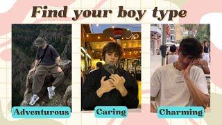 Find Your Ideal Boy Type Quiz   Fun Personality Quiz