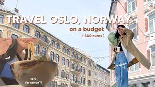 few days in Oslo Norway on a budget  NORWAY TRAVEL DIARIES 