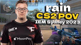 CS2 POV FaZe rain 1610 vs NAVI Overpass IEM Sydney 2023