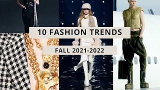 10 Fashion Trends I Fall Season 2021-2022