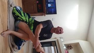 Not my legs challenge wmy dad