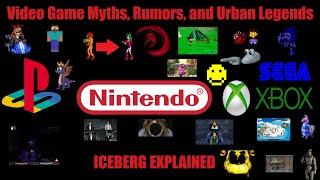 The Video Game Myths Rumors and  Urban Legends Iceberg A Deeper Look