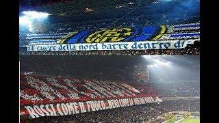 Fantastic Atmosphere in San Siro Stadium - Derby Milano Milan - Inter 17.03.2019 HD