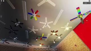 Roblox Ceiling Fans In a Showroom