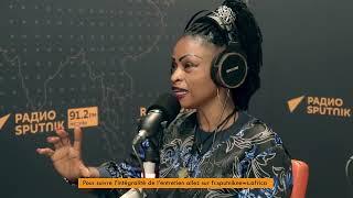 ENTRETIEN AVEC AUDREY YETNA CHICOT A  LA RADIO SPUTNIK AFRIQUE  A MOSCOW PAR KAMAL LOUADJ