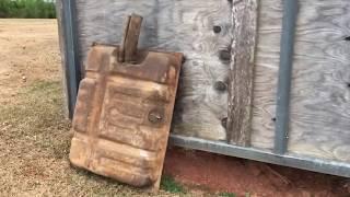 Rusty Ford Gas Tank